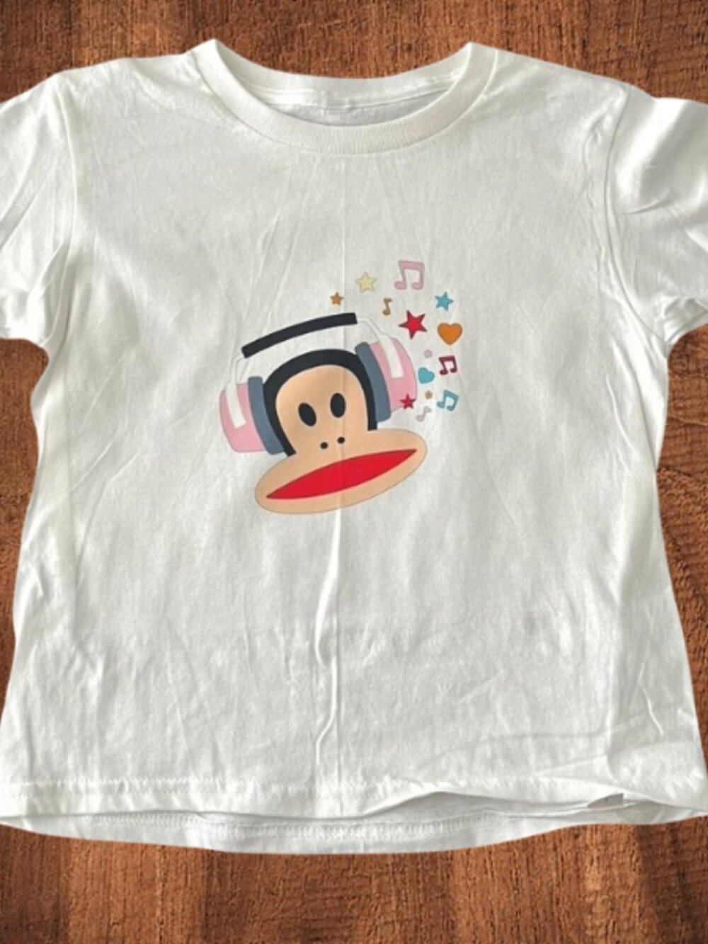Paul frank monkey Unisex T-Shirt White
